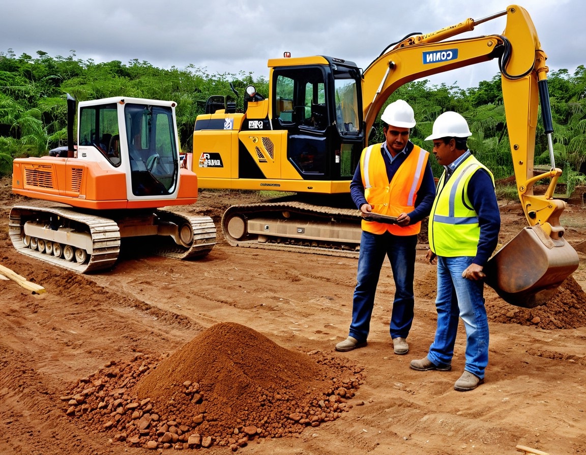 servicio de construcción con maquinaría pesada